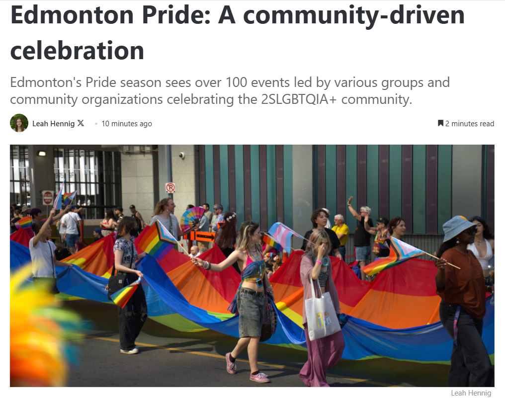Edmonton Pride: A community-driven celebration